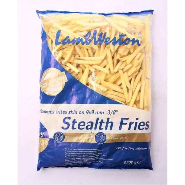 Lamb Weston Stealth Fries Skin On 9/9 2.5 kg
