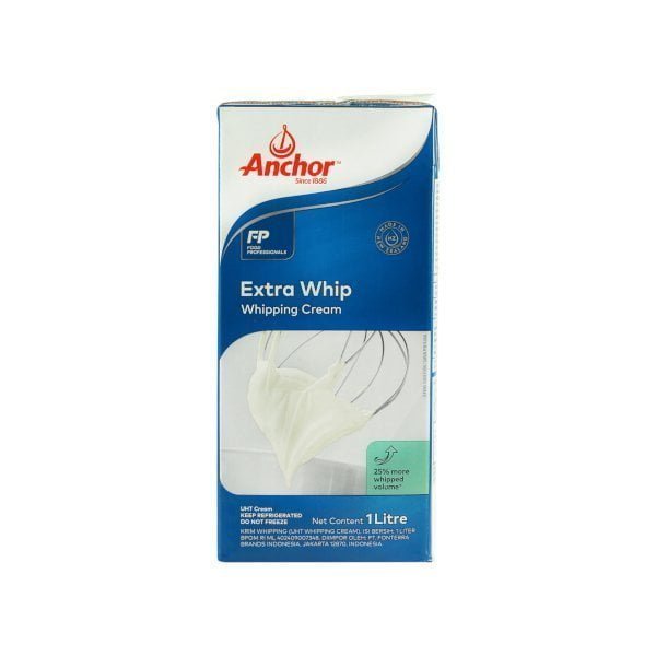 Anchor Extra Whip Whipping Cream 1 Litre