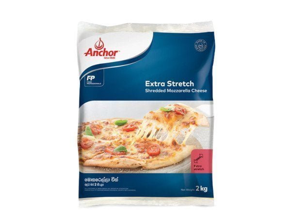 Anchor Shredded Mozzarella Cheese - Extra Stretch 2 kg