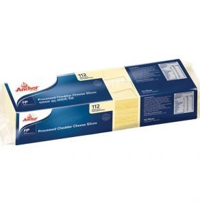 Anchor Slice on Slice Processed Cheddar Cheese 1.29kg