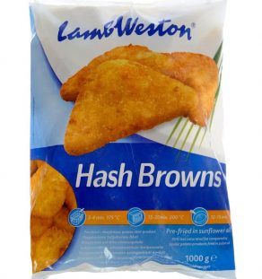 Lamb Weston Hash Browns Triangle 1Kg