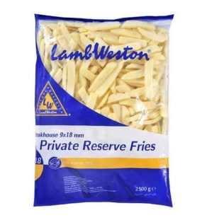 Lamb Weston Private Reserve Fries 9X18 mm 2.5kg