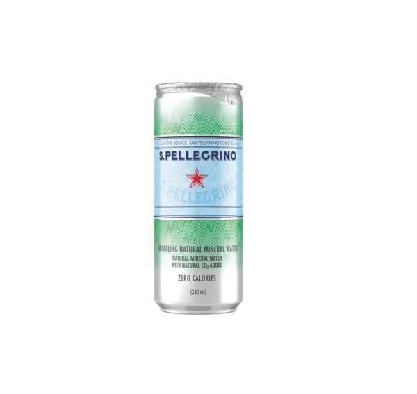 San Pellegrino Sparkling Water CANS 330ml