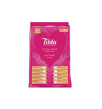 Tilda Extra Dine Basmati Rice 20kg